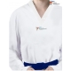 Dobok "PARIS" col blanc