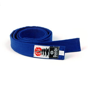 CEINTURE BLEUE PIQUEE