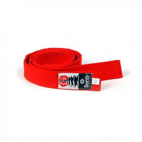 CEINTURE ROUGE PIQUEE
