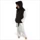 Gilet à capuche sans manches
