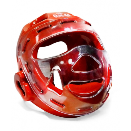 Casque bulle Rouge