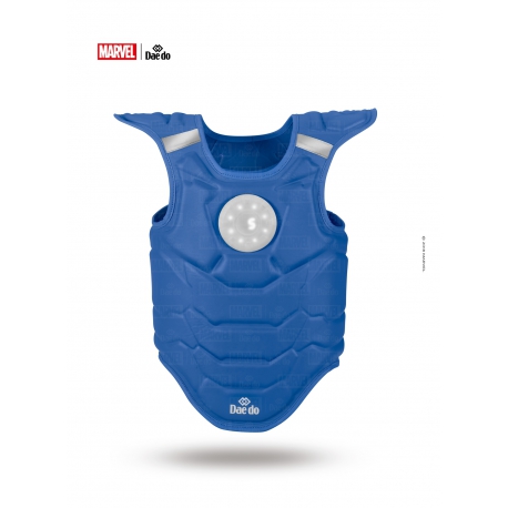 Plastron électronique "Iron Man" Bleu