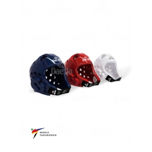 Casque rouge de taekwondo "WT"